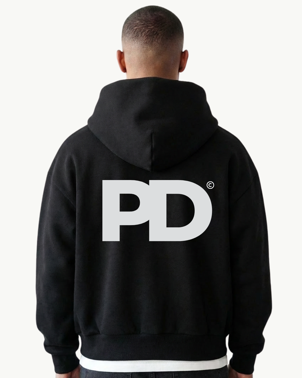 ATELIER Nº01 Hoodie DP — Noir